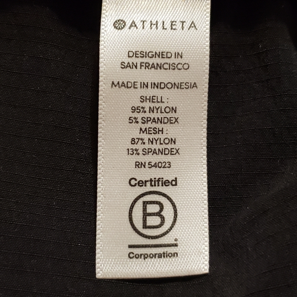 Athleta Size 0 Black Jogger Pants with Zipper Pockets - Picture 8 of 9